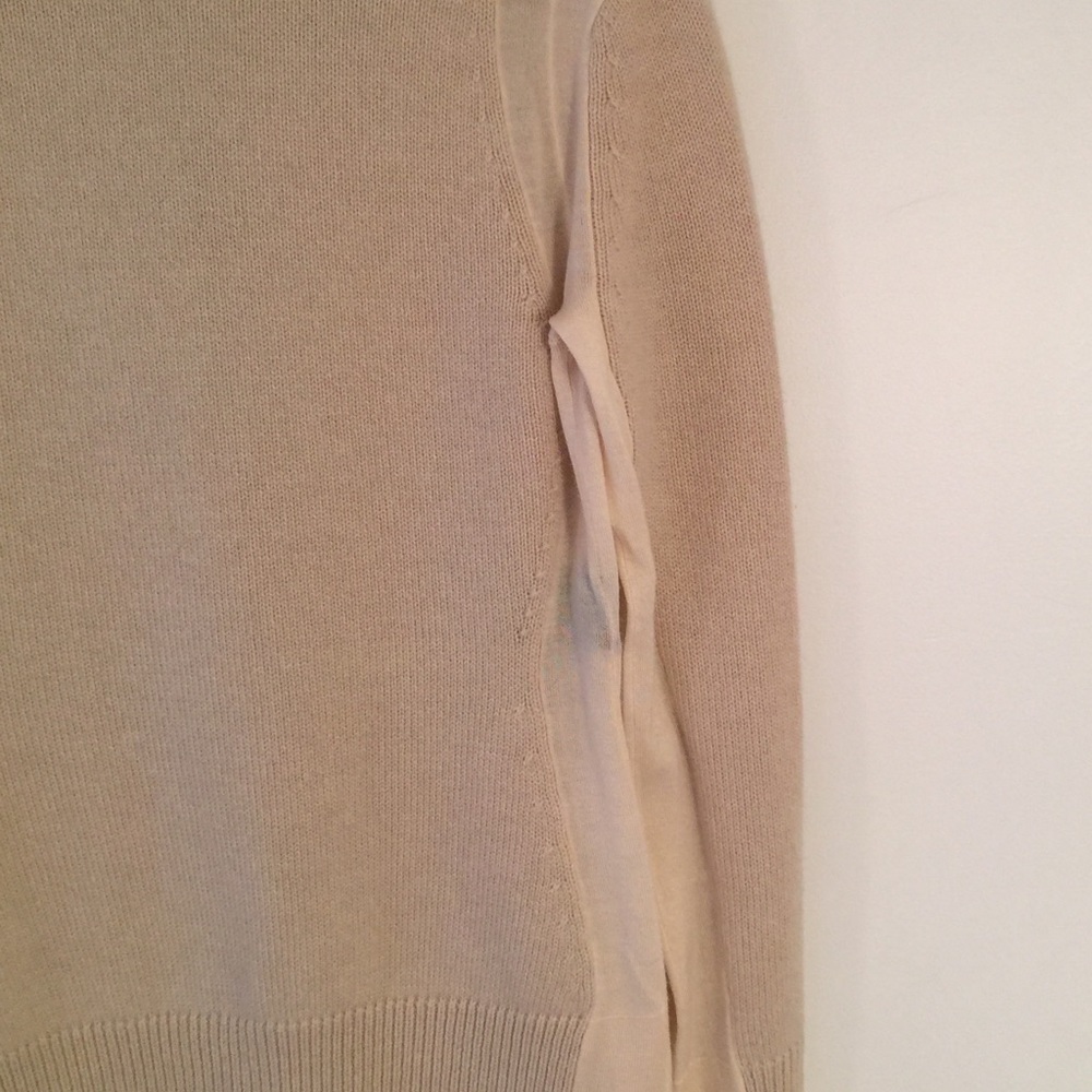 🎉SOLD ON TRADESY! NWT DEREK LAM TRIPLE PLY SHAWL COLLAR RUNWAY CASHMERE CARDIGAN - Picture 9 of 14